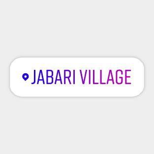 Jabari Village - Wakanda Location Sticker